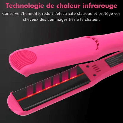Lisseur Infrarouge - InfraStyle™ - Rose - Beauté Créative