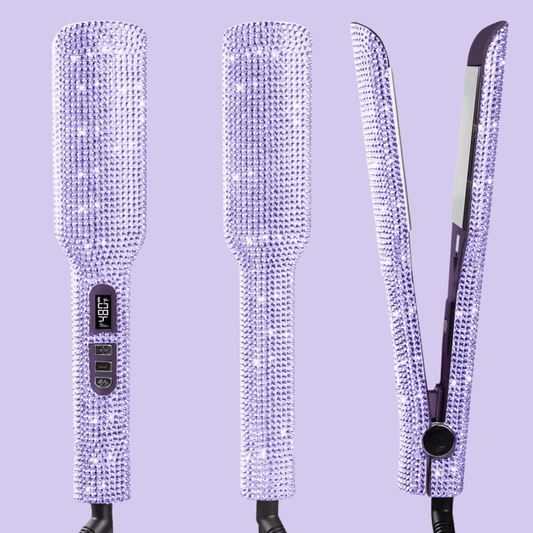 Lisseur Professionnel - RhinestoneStyler™ - Violet - Beauté Créative