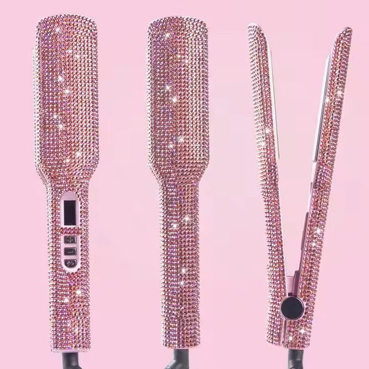 Lisseur Professionnel - RhinestoneStyler™ - Rose