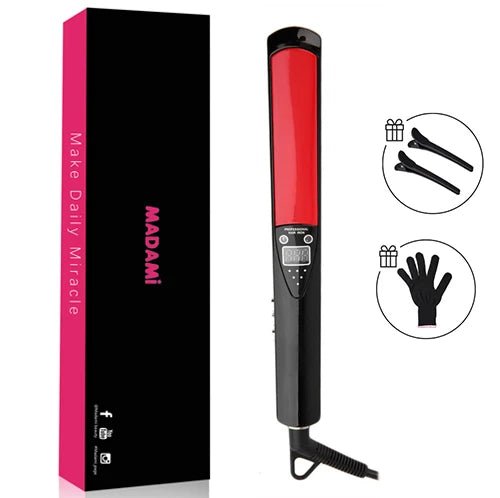 Lisseur Cheveux - HairStraightenerCurler™ - Noir Petit - Beauté Créative