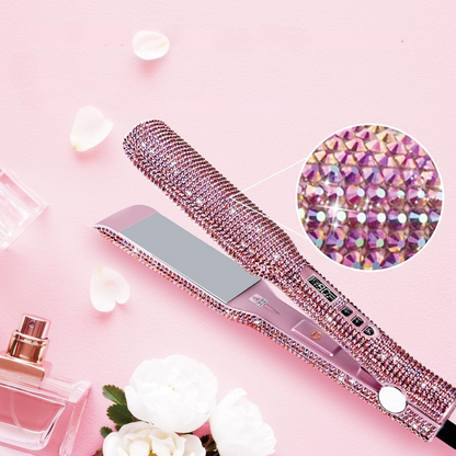 Lisseur Professionnel - RhinestoneStyler™ - Rose