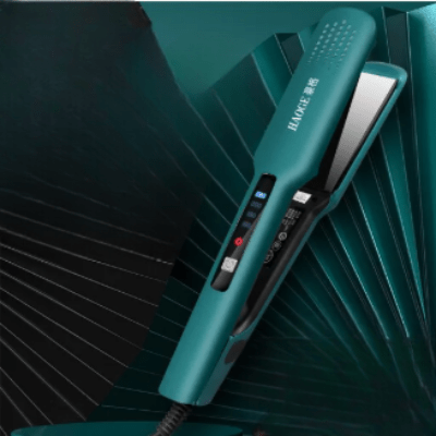 Lisseur Cheveux - HairStraightenerBrush™ - Vert - Beauté Créative