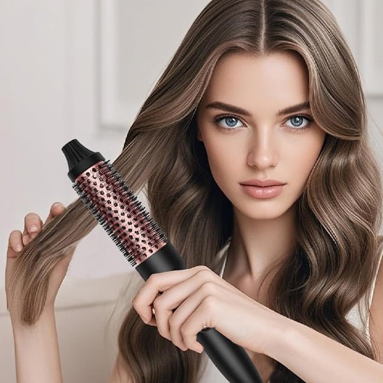 Brosse a cheveux chauffante - three in one™ - Beauté Créative