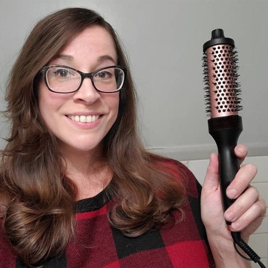 Brosse a cheveux chauffante - three in one™ - Beauté Créative