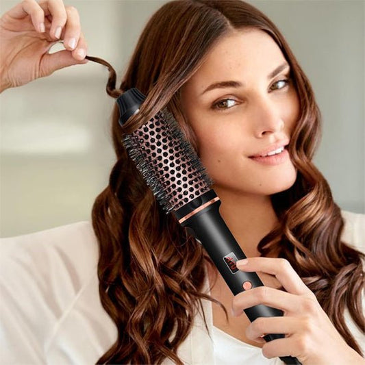 Brosse a cheveux chauffante - three in one™ - Beauté Créative