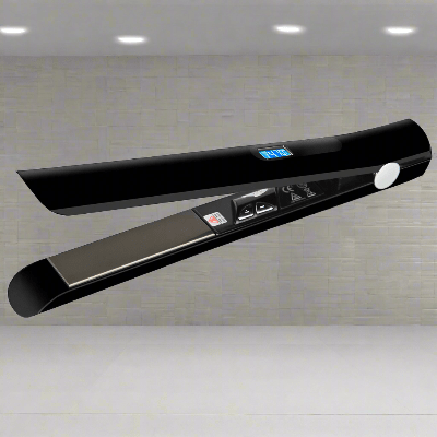 Lisseur Cheveux - HairStraightenerCurler™ - Noir - Beauté Créative