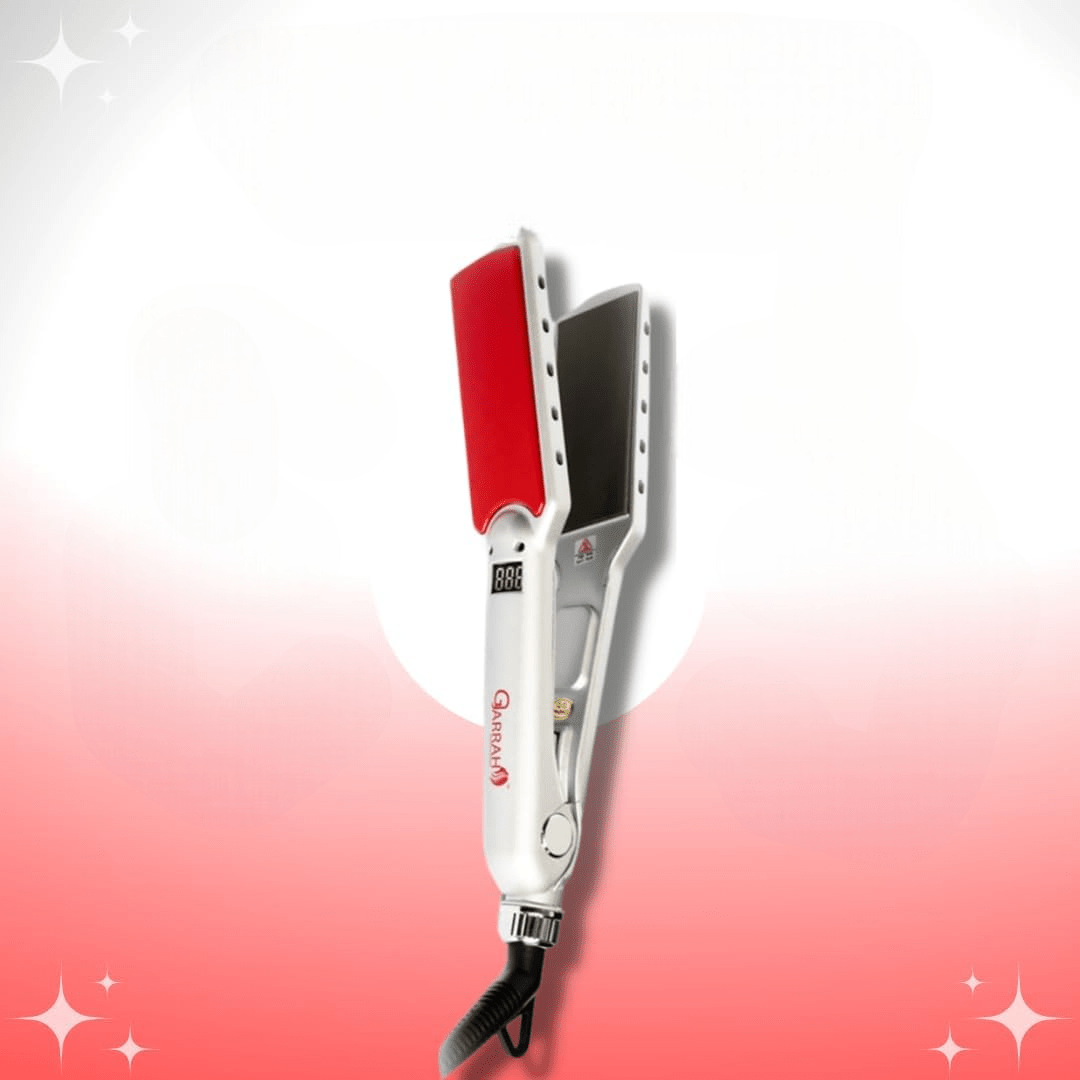 Lisseur Cheveux - HairStraightenerCurler™ - Argent Large - Beauté Créative