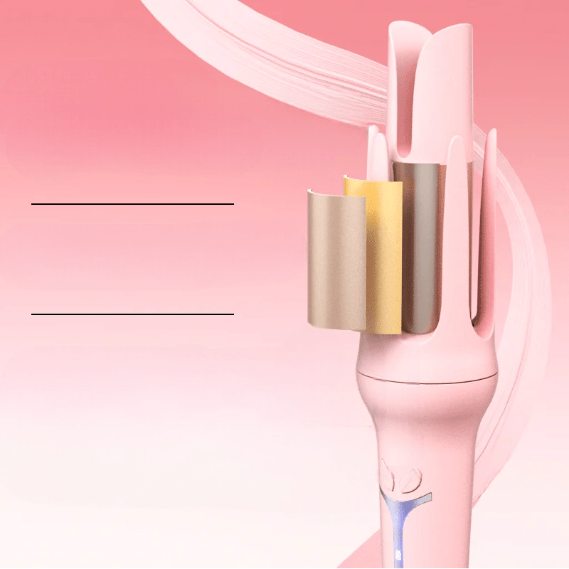 Boucleur cheveux - AutomaticHairCurler™ - Rose - Beauté Créative